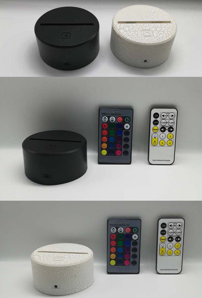 Car 3D stereo night light